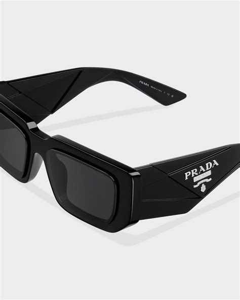 prada spr 550|Slate Gray Lenses Sunglasses With Prada Logo .